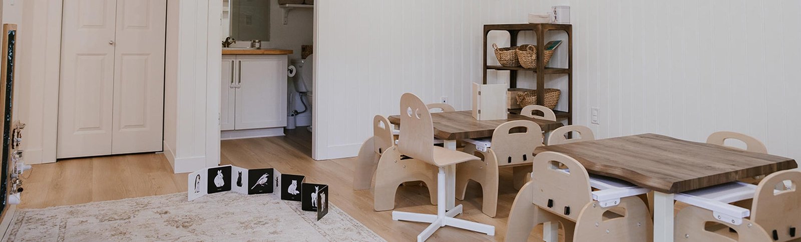 Infant and toddler playing at Mumta Childcare Aldergrove